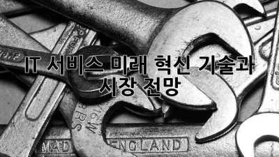 IT 서비스 미래: 혁신 기술과 시장 전망